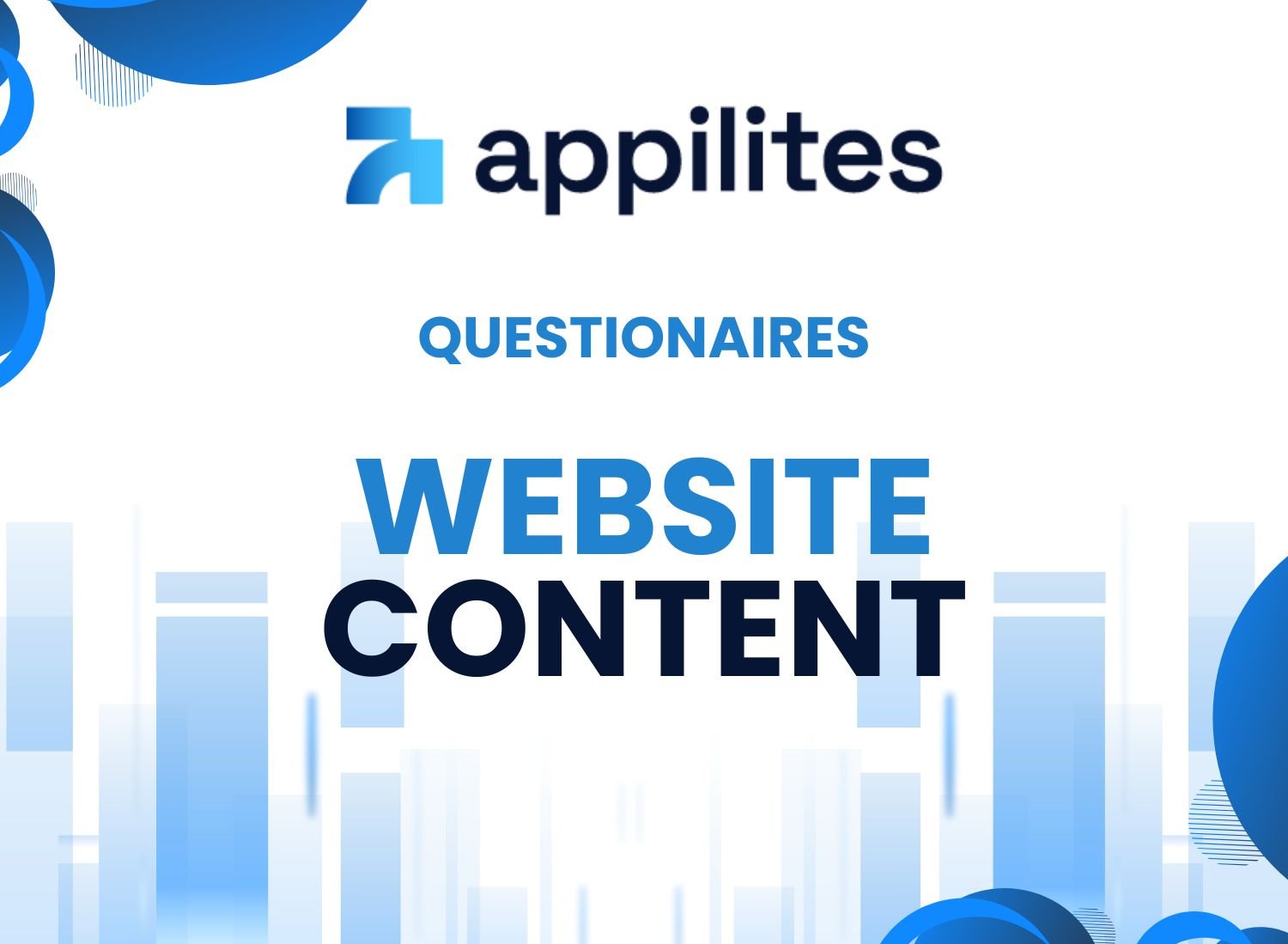 Website content questionnaire
